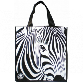 Shopping bag Zebra 34 x 36 x 22 cm