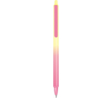 Colorino Rubberized pen Pastel yellow-pink, blue refill 0,5 mm