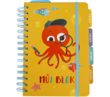 Albi Quido My notebook 80 sheets, 21 x 15,5 x 2 cm