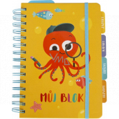 Albi Quido My notebook 80 sheets, 21 x 15,5 x 2 cm