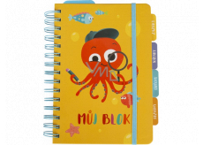 Albi Quido My notebook 80 sheets, 21 x 15,5 x 2 cm