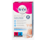 Veet Minima Bikini and underarm wax strips for sensitive skin 16 pieces