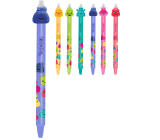 Colorino Jelly Heads pen blue, blue refill 0,5 mm