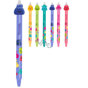 Colorino Jelly Heads pen blue, blue refill 0,5 mm