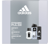 Adidas Dynamic Pulse eau de toilette 50 ml + deodorant spray 150 ml + shower gel 250 ml, gift set for men