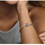Sterling silver 925 Marvel Spiderman over the city, bracelet bead