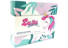 Regina Zhuzhu shower gel 250 ml + bath foam 300 ml + nail polish + deer tallow 4,5 g, cosmetic set for children