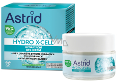 Astrid Hydro X-Cell moisturizing gel cream for normal and combination skin 50 ml