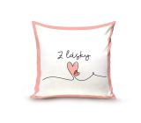 Nekupto Gift pillow with dedication From love 30 x 30 cm