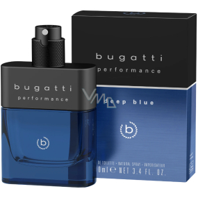 Bugatti Performance Deep Blue Eau de Toilette for men 100 ml