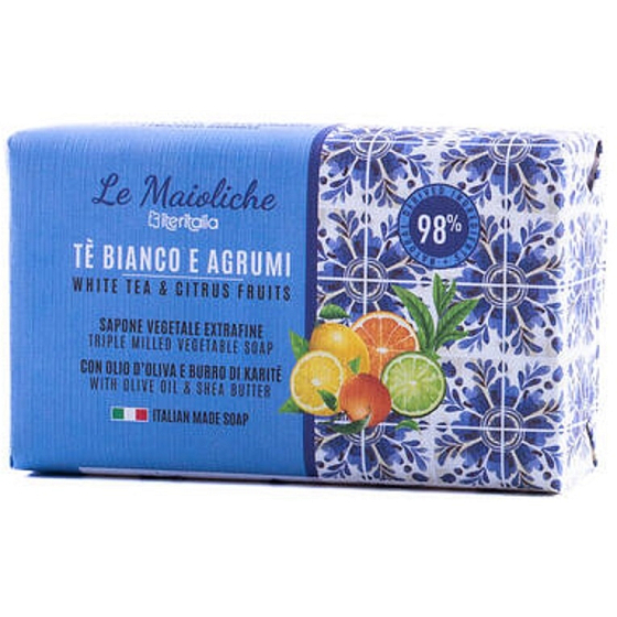 Iteritalia White Tea and Citrus Vegetable Toilet Soap 175 g