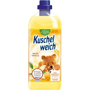 Kuschelweich Fabric Softener Wild Vanilla 38 Washes 1L Kuschelweich Fabric Softener Wild Vanilla 38 Washes 1L
