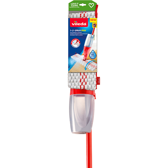 Vileda 1.2 Spray Max flat mop with spray