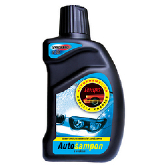 Tempo car shampoo with wax for bodywork, including metallic finishes, 300 ml