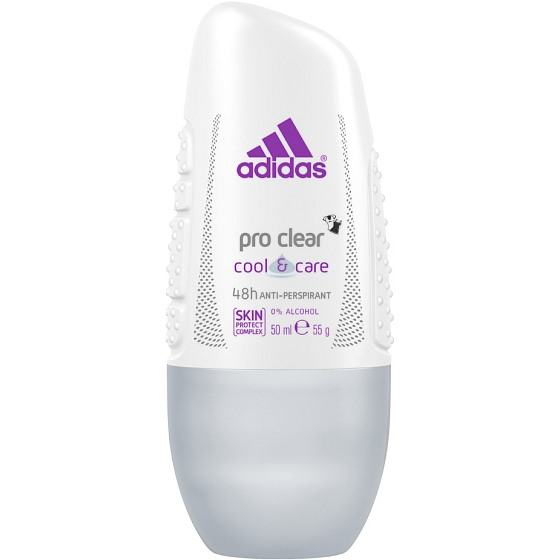 Adidas Action 3 ProClear ball antiperspirant deodorant roll-on for women 50 ml
