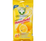Green Shield 4-in-1 Cleaning Antibacterial Wet Wipes 50 Pieces
