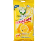 Green Shield 4-in-1 Cleaning Antibacterial Wet Wipes 50 Pieces