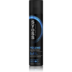 Syoss Volume Lift Hair Spray for Fluffy Volume, Fixation 4, 300 ml