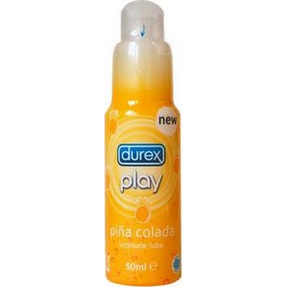 Durex Play Pina Colada lubricating gel with 50 ml dispenser