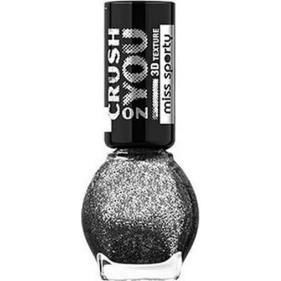 Miss Sports Crush On You Nail Polish 062 Cosmic Black 7 ml