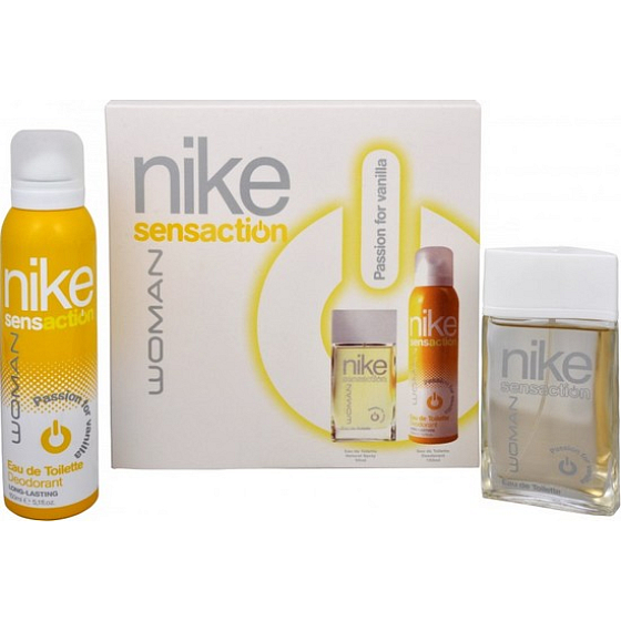 Nike Passion for Vanilla Woman eau de toilette 50 ml + deodorant spray 150 ml, gift set