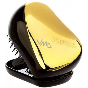 Tangle Teezer Compact Professional compact hairbrush, Gold Fever black-gold