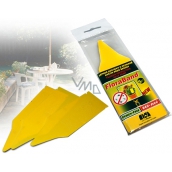 FloraBand Wise Paper Sticky Boards for Plant Protection to Insert into Substrate 5 Pieces