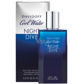 Davidoff Cool Water Night Dive Eau de Toilette for Men 75 ml