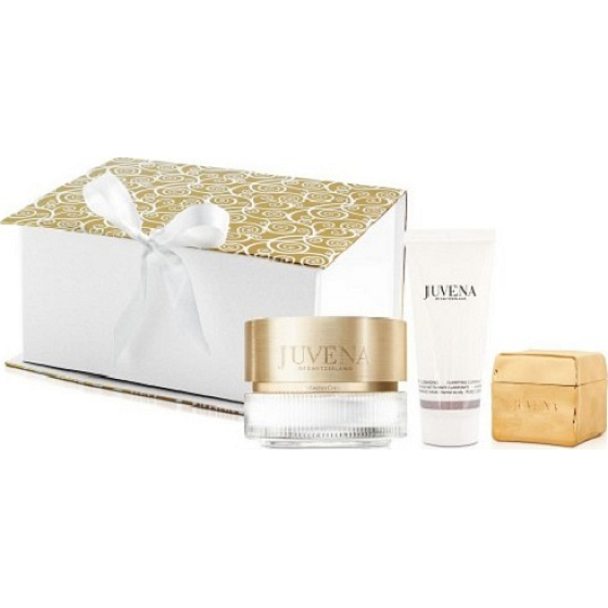 Juvena MasterCream Day Cream 75 ml + Master Caviar Cream 15 ml + Cleansing Foam 100 ml, cosmetic set