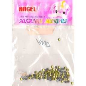 Angel Nail decorations rhinestones orange 1 pack