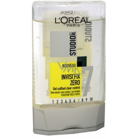 Loreal Paris Studio Line Invisi Fix Zero invisible fixation gel for easy hair modeling 300 ml