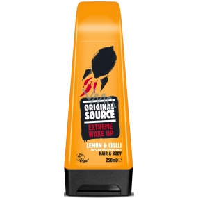 Original Source Lemon and chilli 2 in 1 shower gel and shampoo for men 250 ml