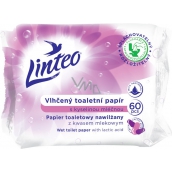 Linteo Wet toilet paper with lactic acid 60 pieces