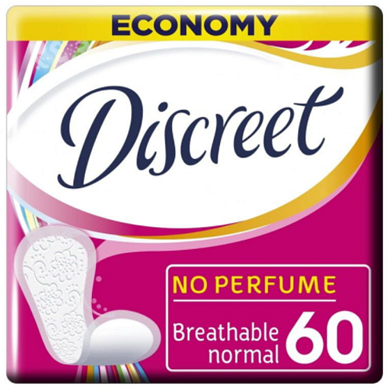 Discreet Normal Economy panty liners for everyday use 60 pieces