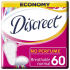 Discreet Normal Economy panty liners for everyday use 60 pieces