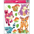Wall stickers Forest animals fox 33 x 29 cm