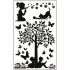 Switch stickers silhouettes in the park no.3 24 x 15 cm