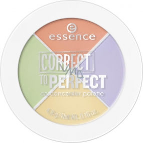 Essence Correct To Perfect CC Concealer Palette Concealer 10 Nobody Is Perfect! 4.8 g