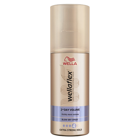 Wella Wellaflex 2nd Day Volume Extra Strong Blow-Dry Spray 150 ml