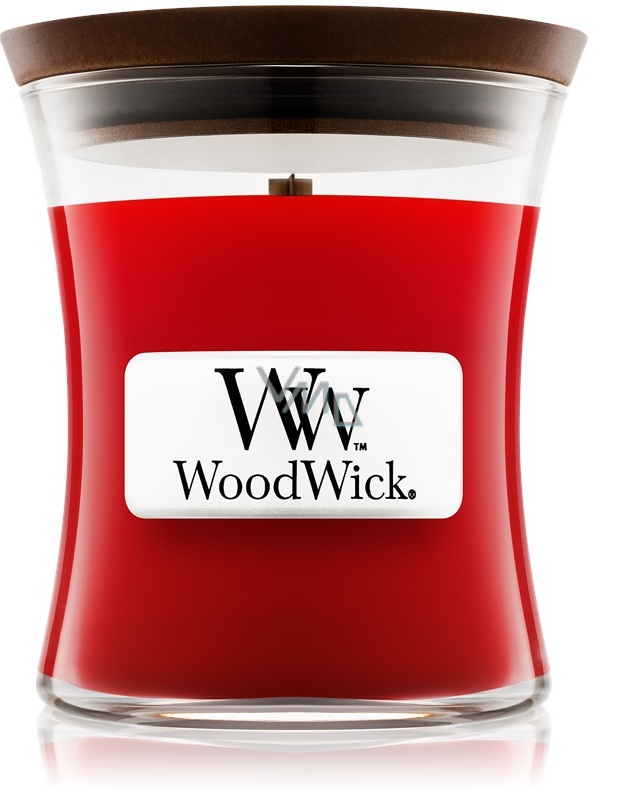 WoodWick Pomegranate Pomegranate scented candle with wooden wick and