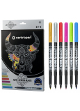 Centropen Anti-stress coloring book + with 6 metallic markers