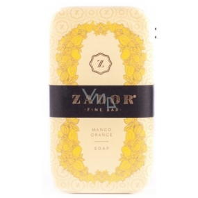 Zador Mango and Orange luxury hand-packed, three times finely ground elegant toilet soap with water from the thermal lake 160 g