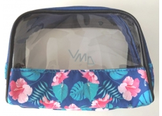 Albi Original Cosmetics bag with Hibiscus window 18 cm x 14 cm x 6.5 cm