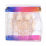 Albi Original Travel Bottle Set 3 x 80 ml + 2 Containers + Mandala Case - 15 cm x 15 cm x 4.5 cm