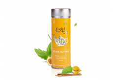 English Tea Shop Bio Black tea Chai Tea 15 pieces of biodegradable pyramids in a recyclable tin can 30 g