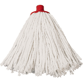 Spokar replacement cotton mop, 160 g, red Spokar replacement cotton mop, 160 g, red