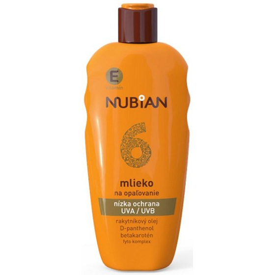 Nubian OF6 suntan lotion 200 ml