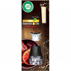 Air Wick Reed Diffuser Essential Oils Mulled Wine - Aroma of mulled wine incense sticks air freshener 30 ml