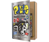 Bohemia Gifts Policeman shower gel 200 ml + hair shampoo 200 ml, book cosmetic set