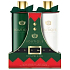 Grace Cole Mistletoe - Mistletoe Shower Gel 500 ml + Body Lotion 500 ml, cosmetic body care set
